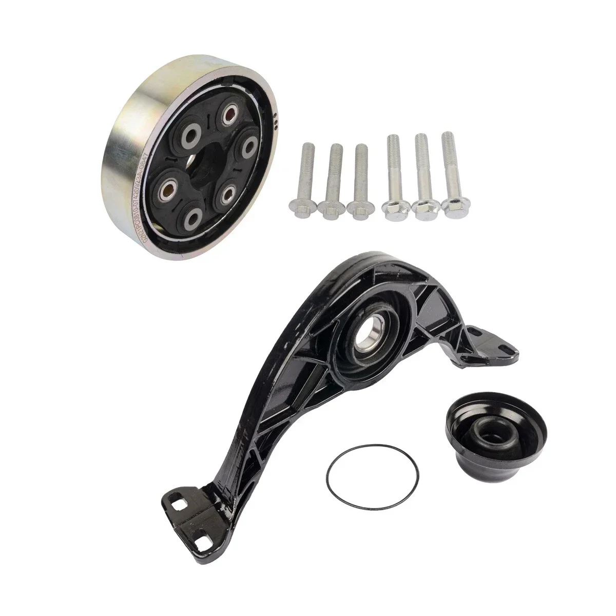 AP01 Hardy Disc Cardanico Albero e Cuscinetto Centrale Posteriore Per VW Tiguan Audi Q3 quattro 4WD