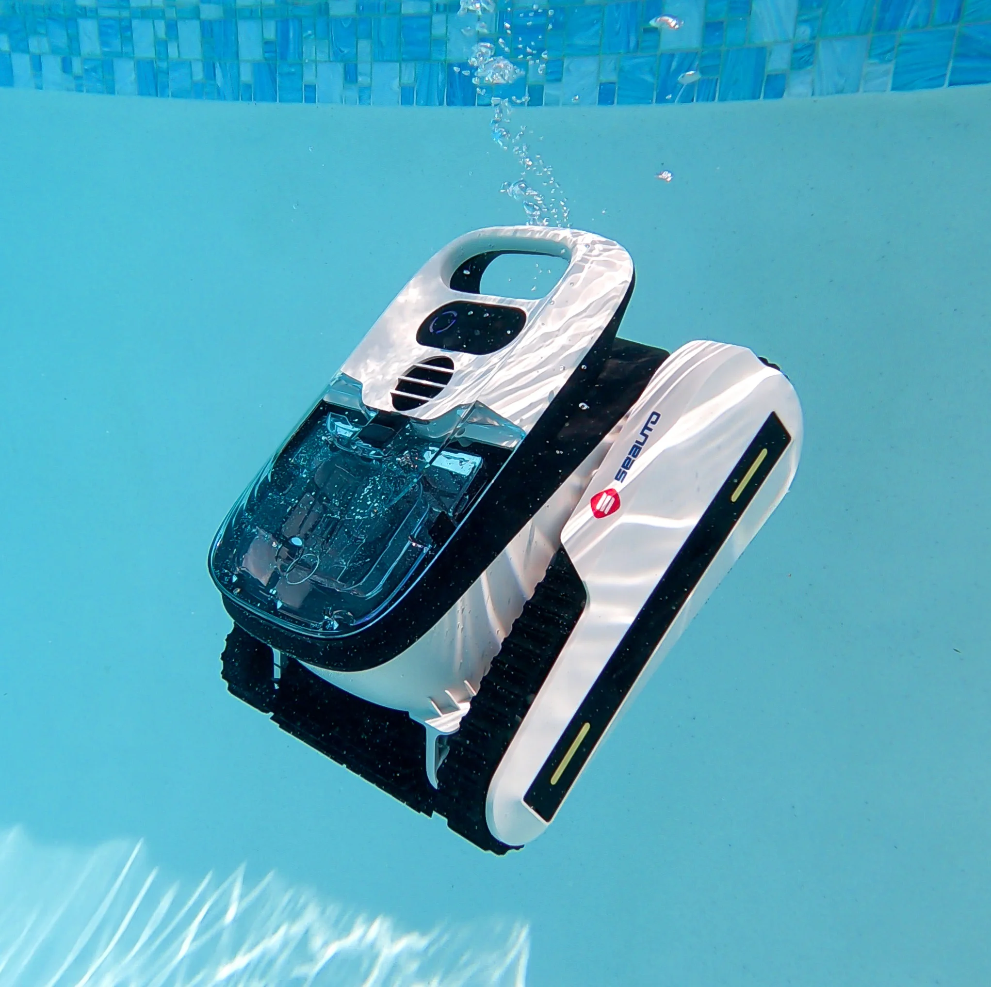 Intelligenter kabelloser Pool-Reinigungsroboter für Schwimmbäder im Freien