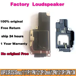 AAA Original Loudspeaker For iPhone 8 Plus X XR XS max 13 mini 11 12 pro max Loud Speaker Ringer inner Buzzer Flex Parts