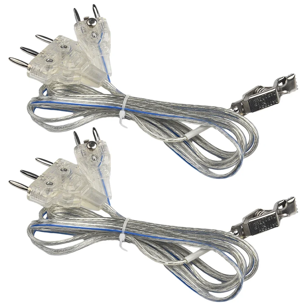

2pcs Sport Fencing Body Cords Foil Body Cords Cable Saber Hand Line Clamp Fencing Saber Foil Body Cord N E W