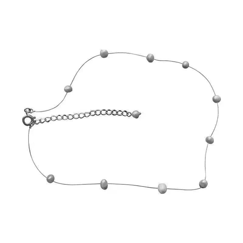 المرأة سلسلة عنق Kpop اللؤلؤ المختنق قلادة الذهب اللون القوطي Chocker دلاية مجوهرات القلائد 2024 طوق لفتاة