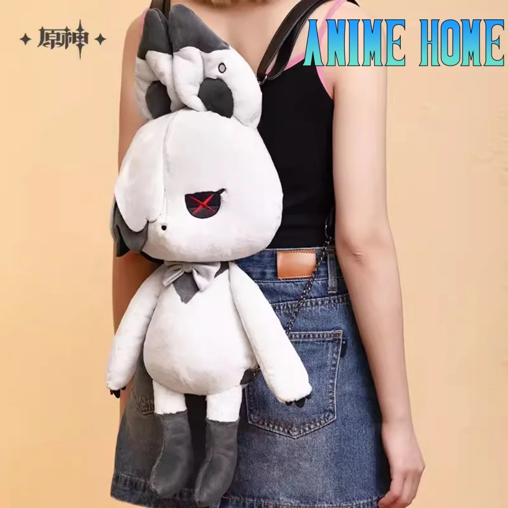 Game Genshin Impact Official Original Peruere Rabbit Plush Backpack For Men Women Doll Toy Stuffed Lolita JK Kids Gift Pre-order