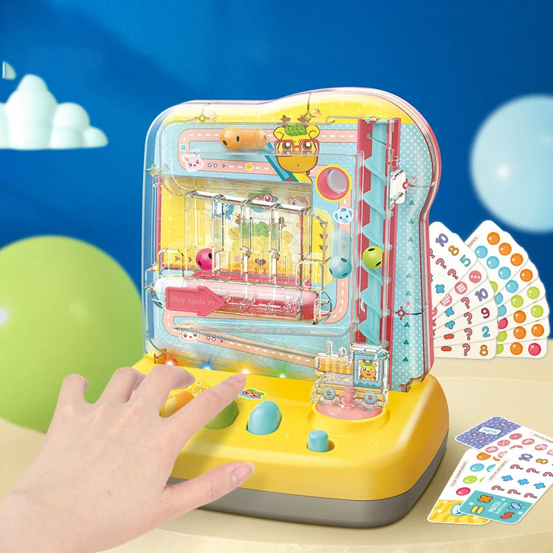 

Educational Rolling Ball Toy Track Ball Parent-Child Interactive Game Machine Puzzle Toy For Children Gifts Christmas