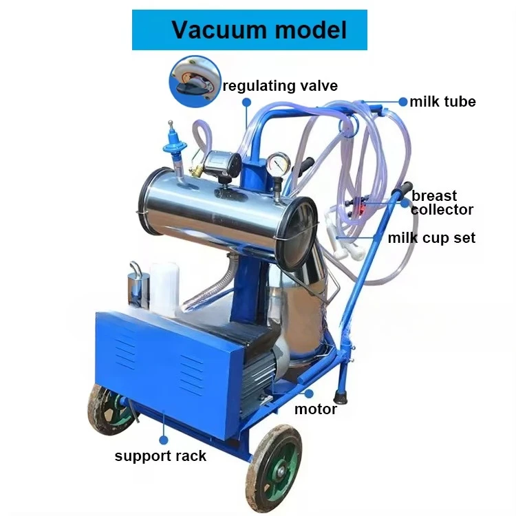 Manual milking machine Price pulsation Vacuum milking machine Manual cow milking machine Electric