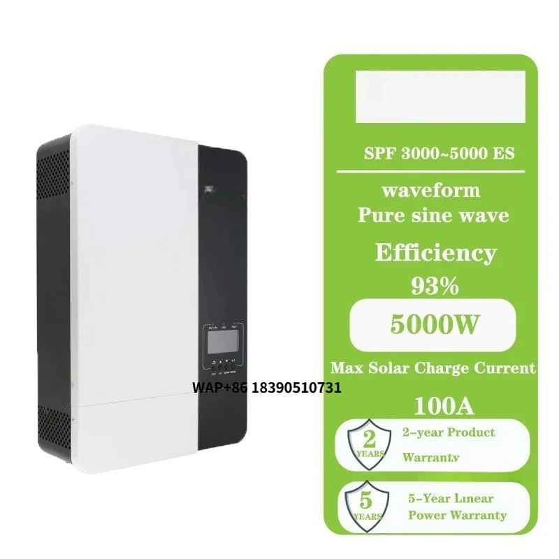 

Solar Inverters SPF 5000ES Off Grid Inverter 5000W SPF5000ES Single-Phase 5KW Solar Inverter 3500w
