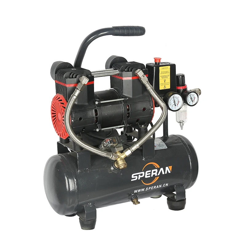 SPERAN Air Compresor High Pressure Small Piston Air-Compressors Silent Oil-Free Air Compressor for Auto Repair