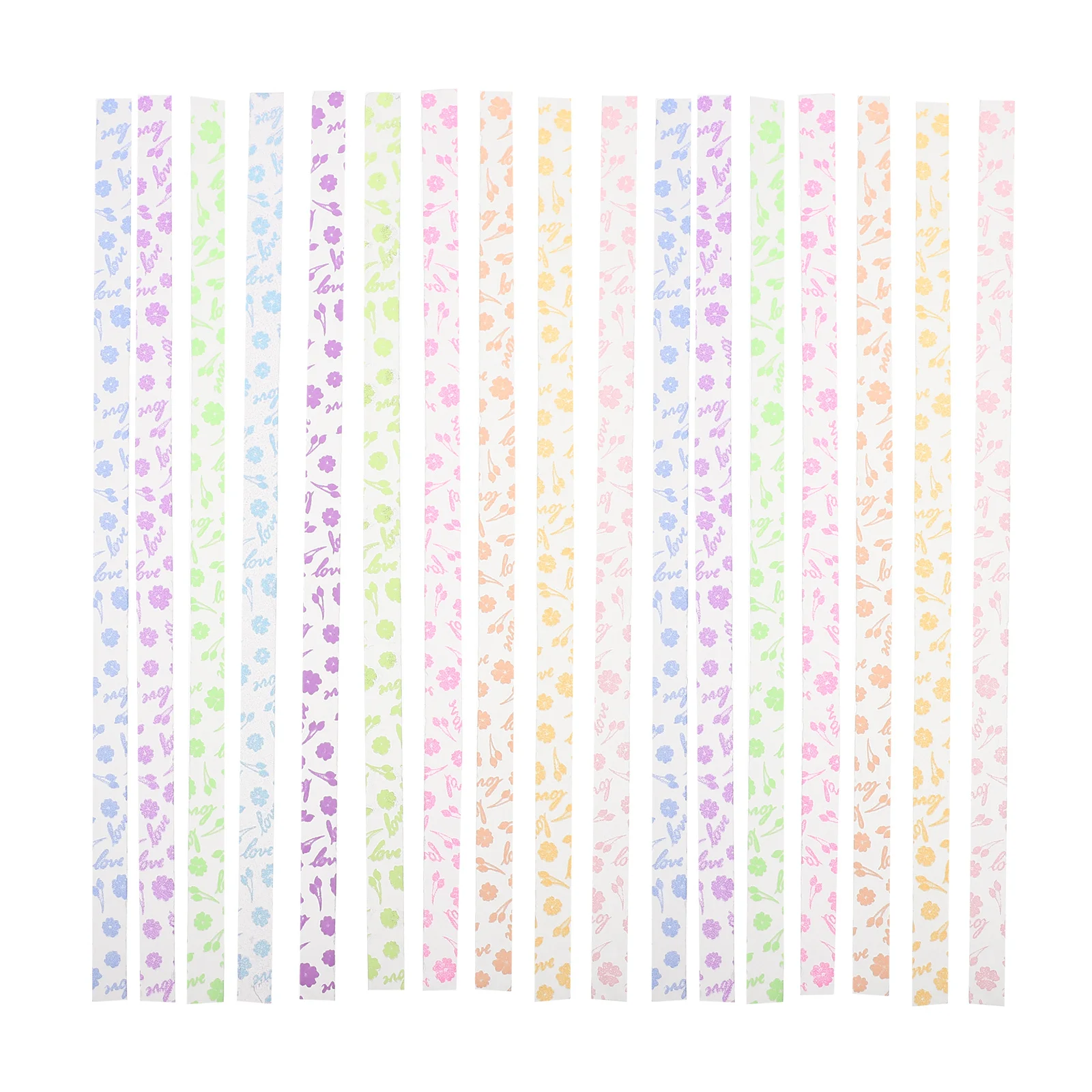 

630pcs Paper Star Strips Long Sheets Diy Luck Star Making Supplies Origami Paper Craft Luminous Strips For Kids Adults