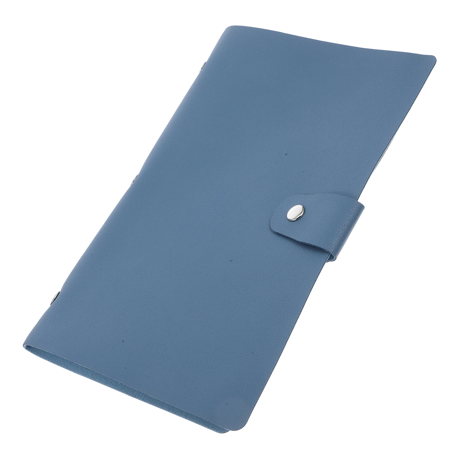 

1pc Invoice Storage Album Thick Bill Organizer File Storage Book Office Folder For Receipts Contracts Pvc Pu Material Desktop