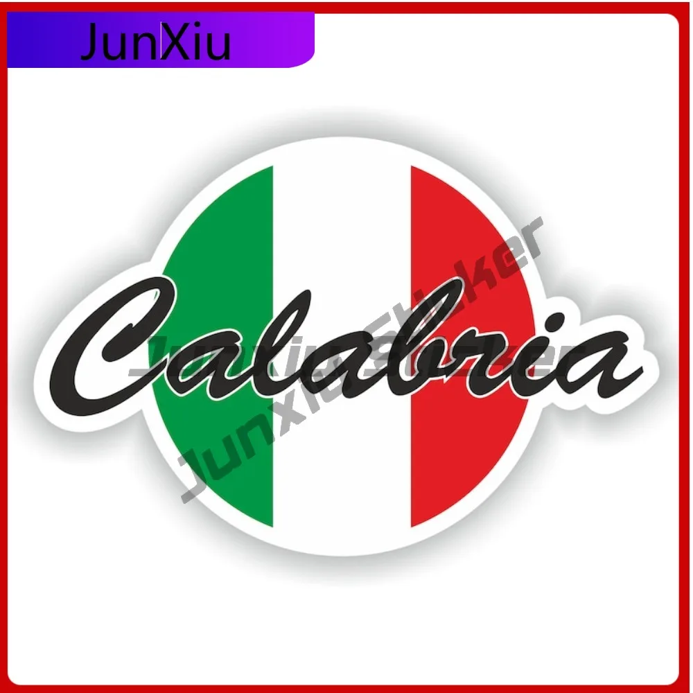 

Calabria Italy Stylish Bumper Fade Resistant Decal Vinyl Fade Design Bumper Anime Car City Vinyl Sticker Proof Window With Funny