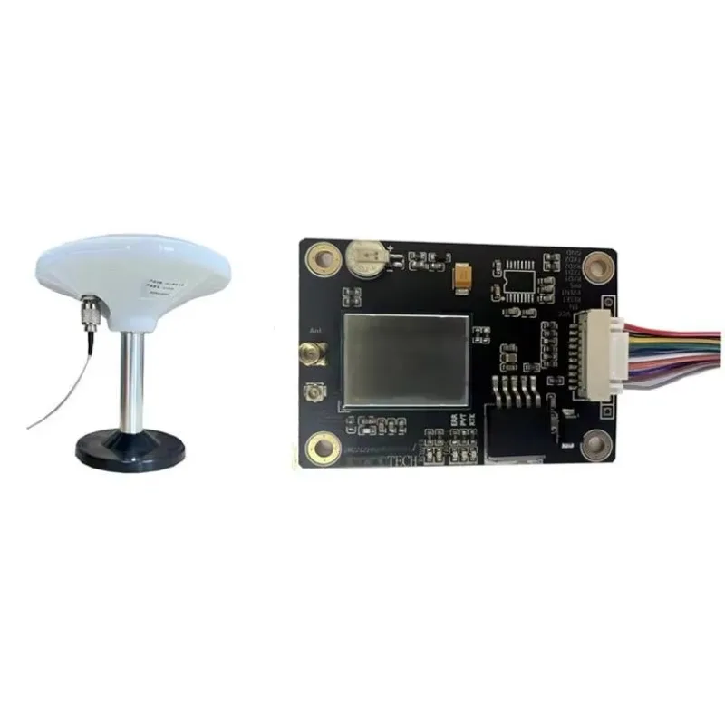 High-precision RTK GPS module InCase PIN GNSS receiver board with GNSS Antenna
