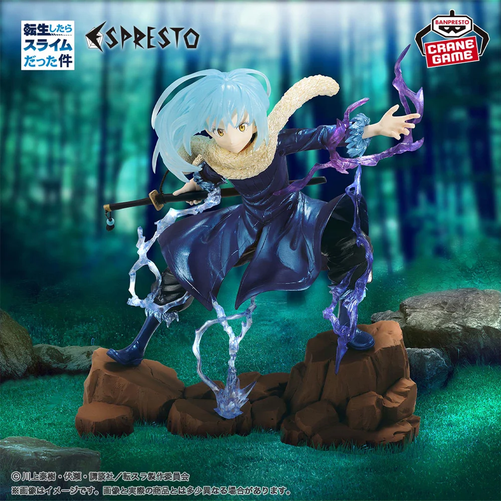 In Stock Original BANPRESTO ESPRESTO That Time I Got Reincarnated as a Slime Rimuru Tempest Figure Anime Model Genuine Boxed Toy