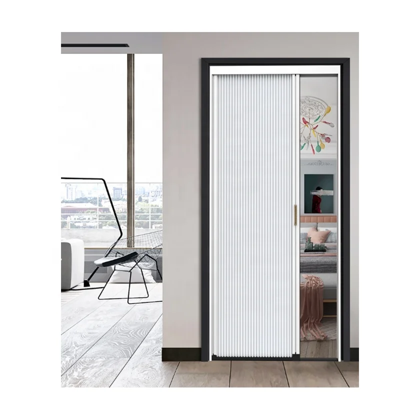 

Индивидуальная тканевая алюминиевая складная дверь с москитной сеткой