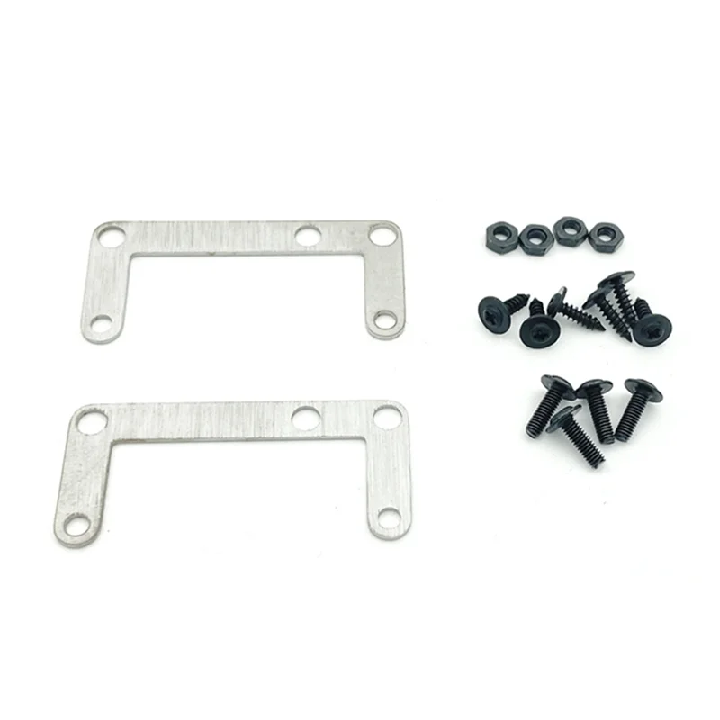 2 Speed Gearbox Metal Heightening Bracket Raising Bracket for MN D90 MN99S WPL C14 C24 B16 B24 RC Car Upgrade Parts