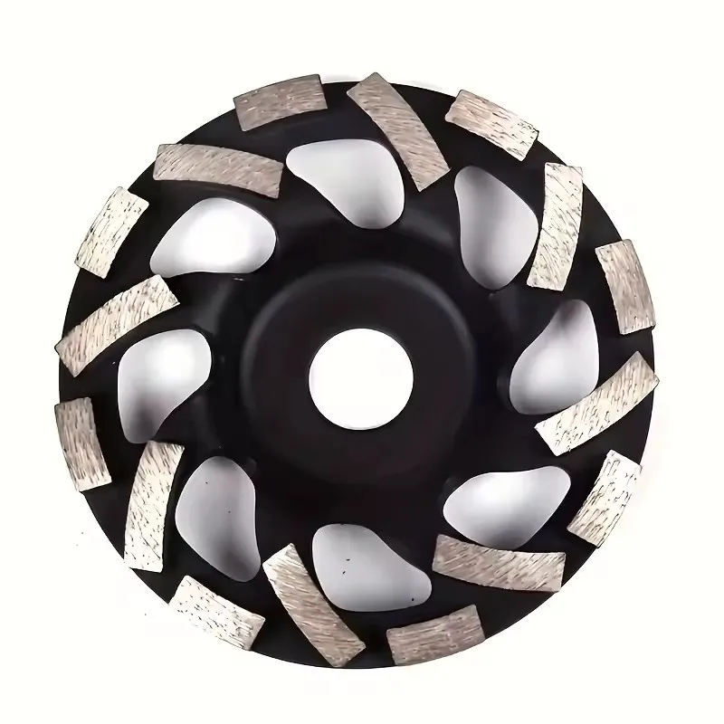 125mm Diamond Grinding Cup Wheel, Turbo Segment Concrete Marble Granite Grinding Disc For Angle Grinder