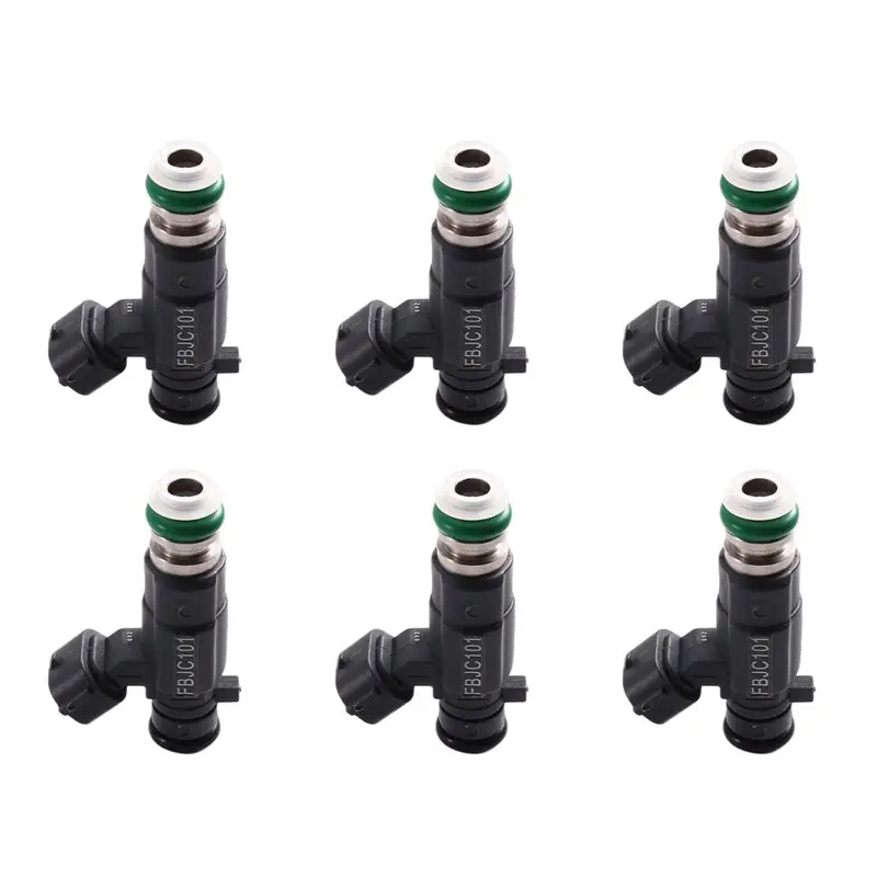 

For Nissan X-TRAIL T30 QR25DE 2.5L MURANO Z50 VQ35DE 3.5L V6 For Infiniti FBJC101 16600-AE060 6PCS Fuel Injector Nozzle
