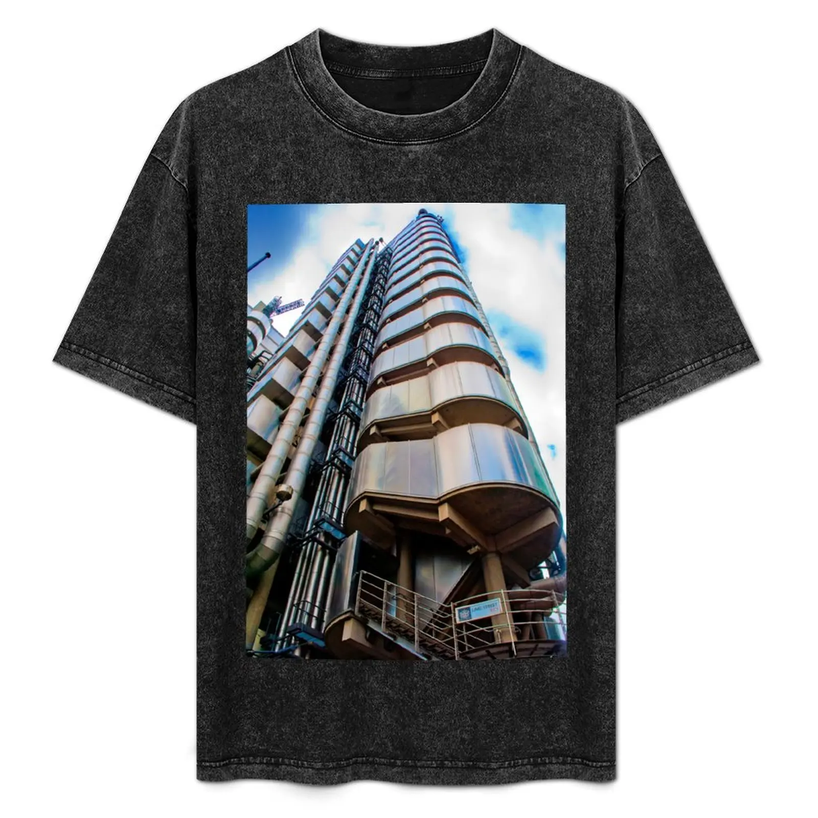 Lloyds Building City of London T-Shirt animal prinfor boys cute clothes korean fashion boys whites t shirts for men