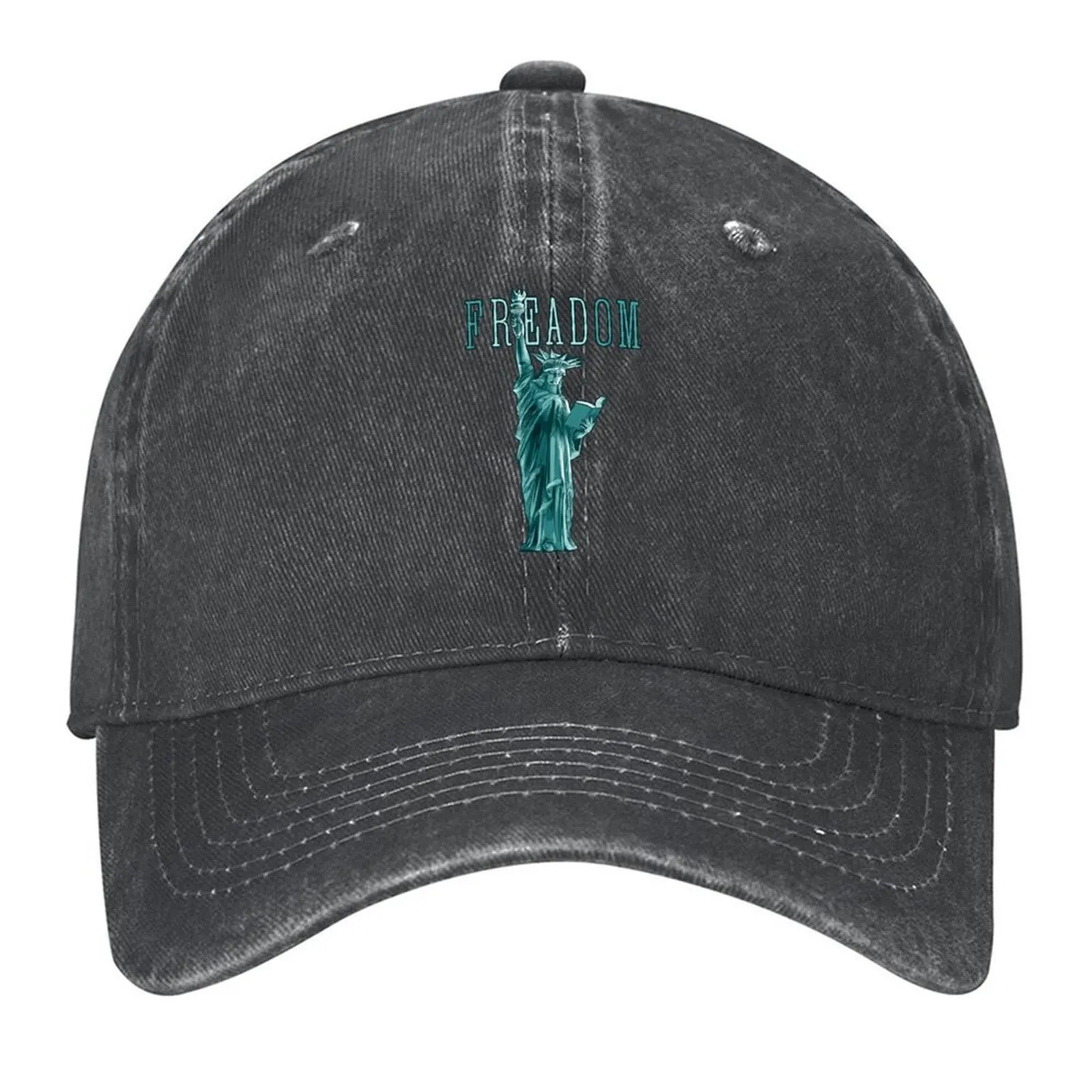 

Freadom Bookish Statue Of Liberty Baseball Cap Trucker Hat Uv Protection Solar Hat black Hat Baseball Cap Men Hats Women's