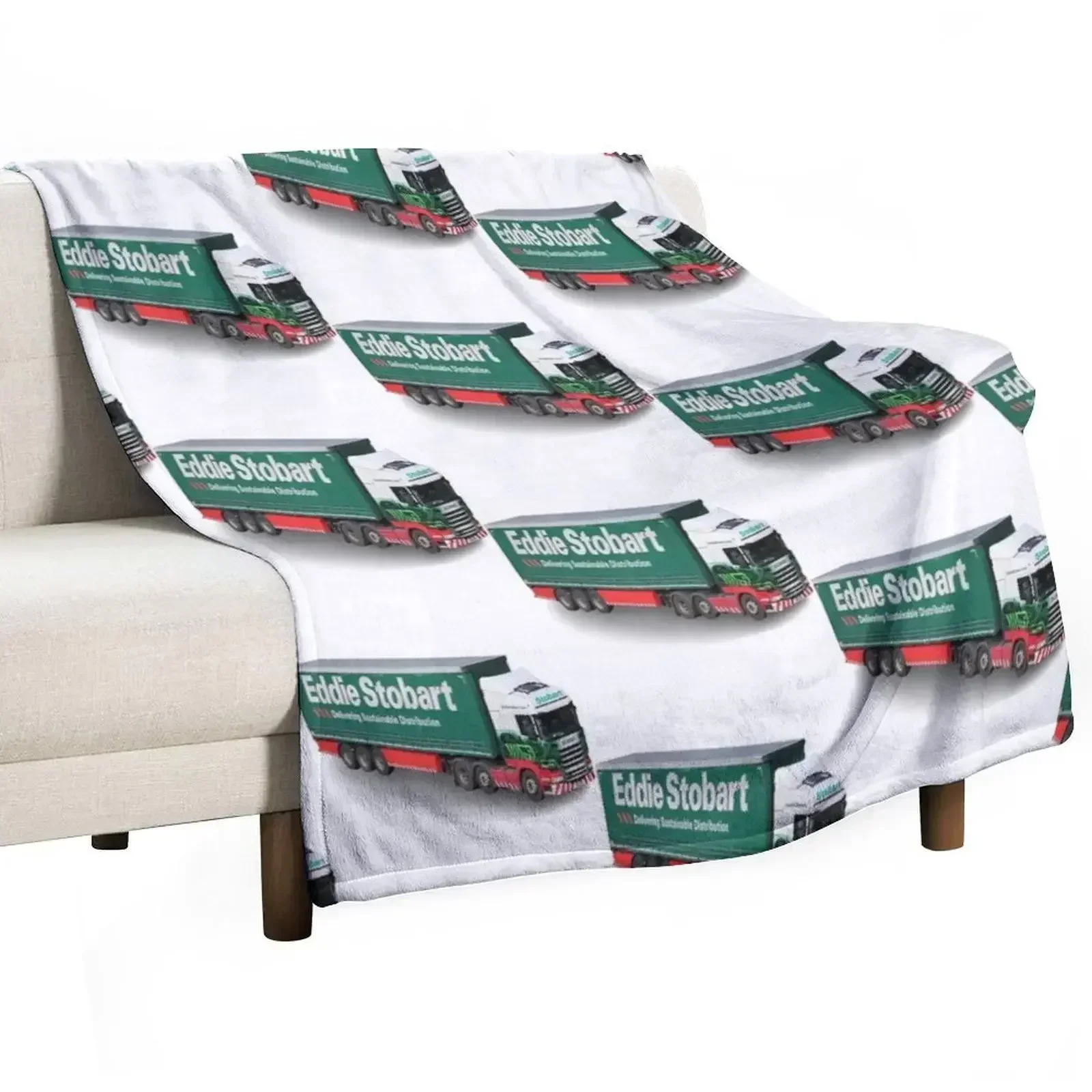 eddie stobart truck Throw Blanket Blankets For Bed warm winter Soft Plush Plaid Nap Weighted Soft Plaid Blankets
