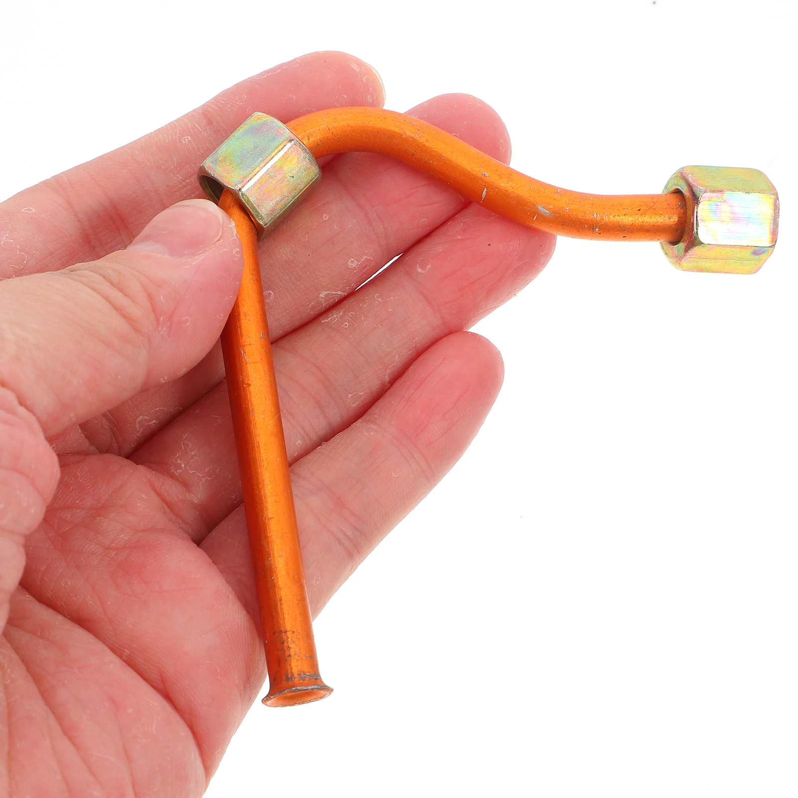 

Air Compressor Accessories Aluminum Copper Tube Hose Pump Head Durable Replacement Universal Compatibility High Pressure Exhaust