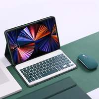 Teclado compatible con Bluetooth para tableta Lenovo Tab M11 11 pulgadas/Xiaoxin Pad 2024 TB330FU TB331FC, funda con teclado y ratón