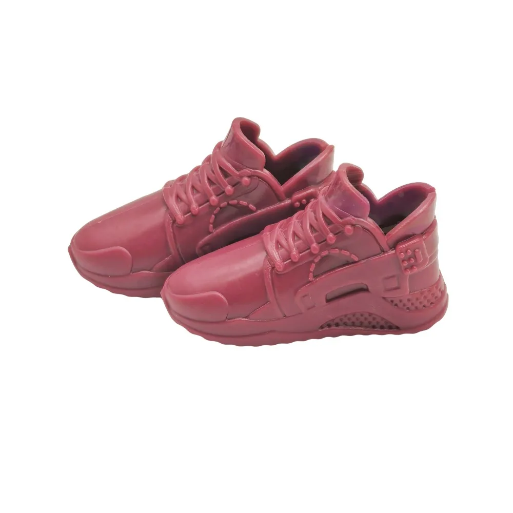 

Модная обувь для кукол 1/6, пластиковая обувь в различных стилях, аксессуары для одежды, повседневная обувь для кукол, подходит для кукол с длиной стопы 2 см.