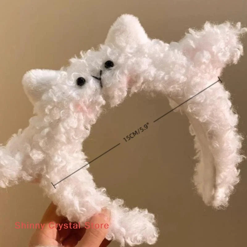 

Cosplay Bunny Ears Headband for Women, Cartoon Sheep Plush Hair Hoop, Perfect for Birthday Festival Party