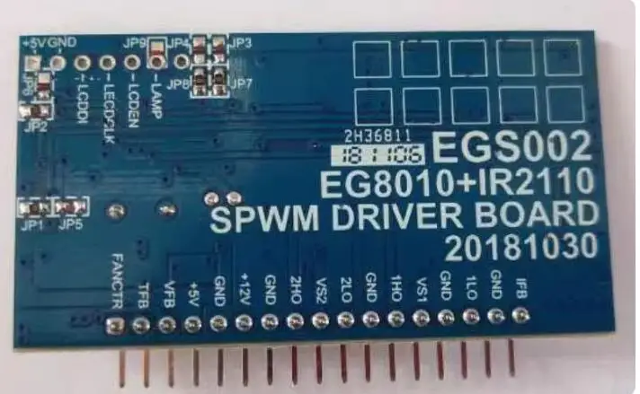 Pure sine wave inverter driver board EGS002 