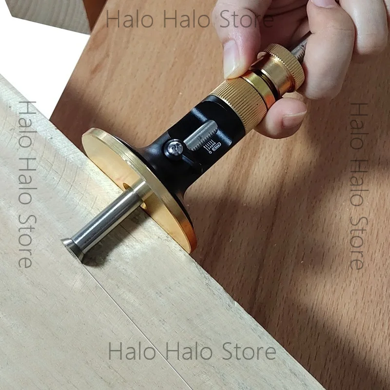 European woodworking scriber, fine-tuning scribing gauge gauge, carbide blade parallel drawing tool