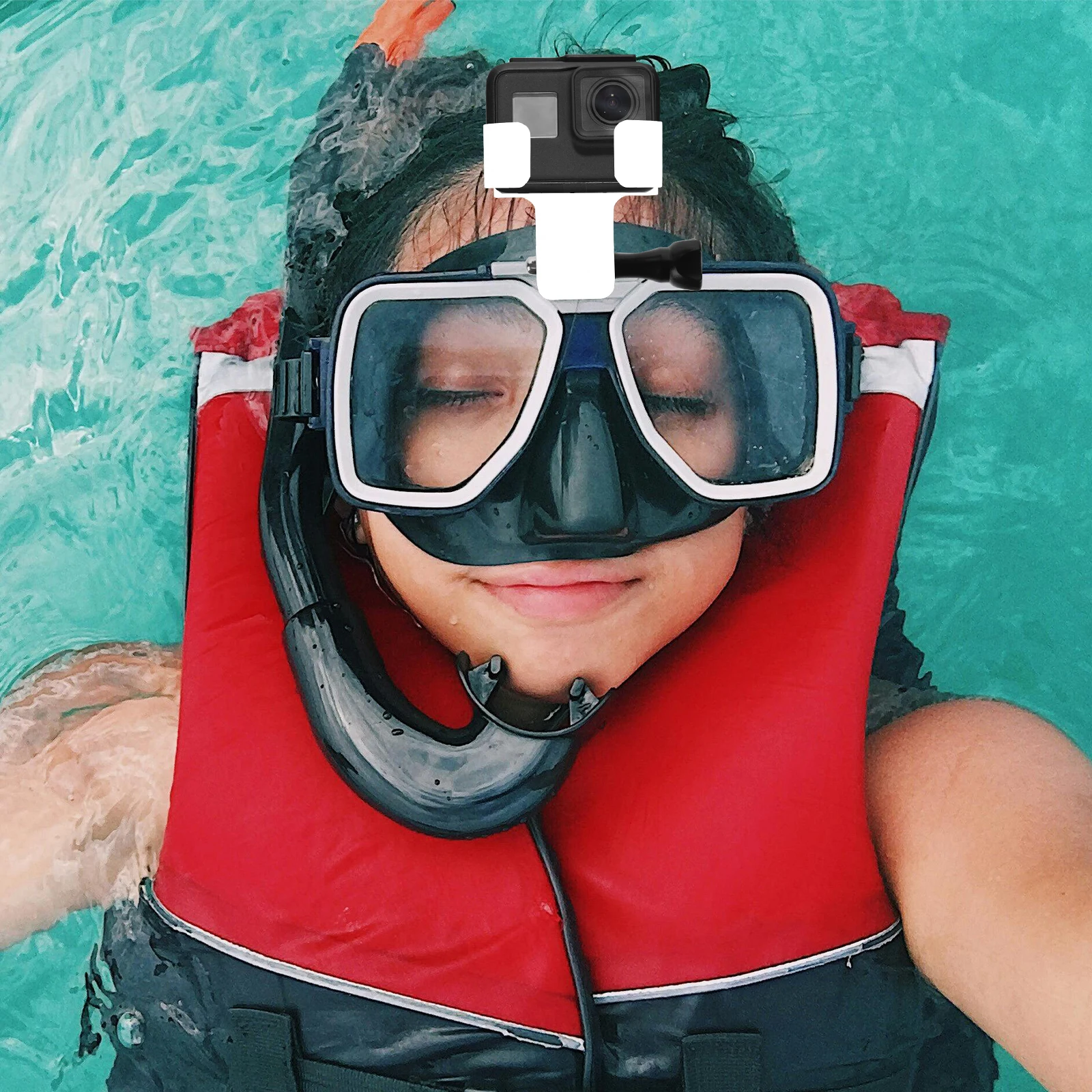 

Camera Holding Mount Stand Diving Mask Rack Bag Portable Scuba Accessory Man