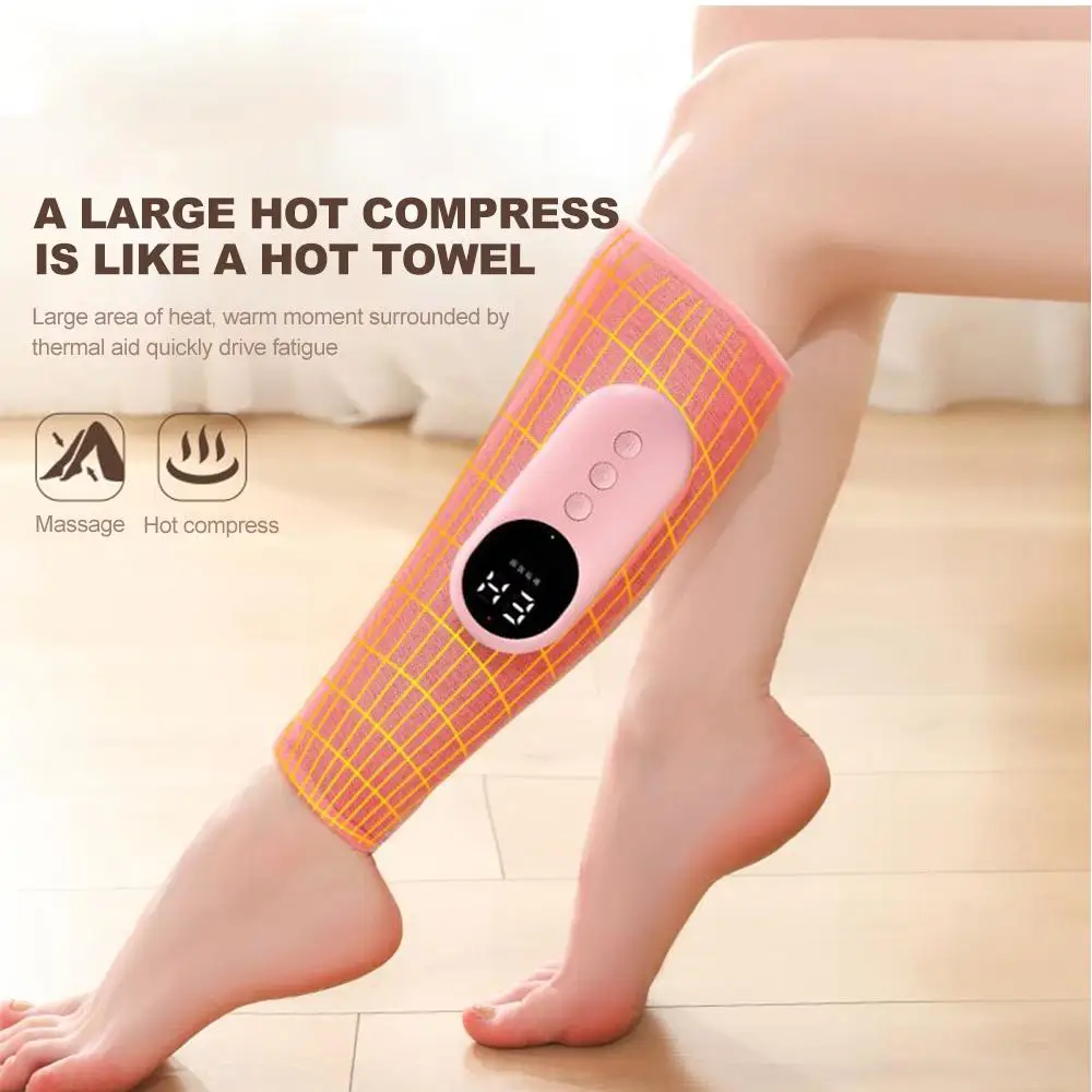 Leg Massager Intelligent Air Compression Foot and Calf Massage Controller Muscle Blood Circulation