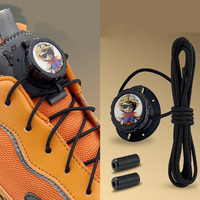 Wukong Automatic Shoelaces Without ties Install simple Cartoon Swivel Buckle Laces Thick Rope Sneakers Shoelace Shoe Accessories