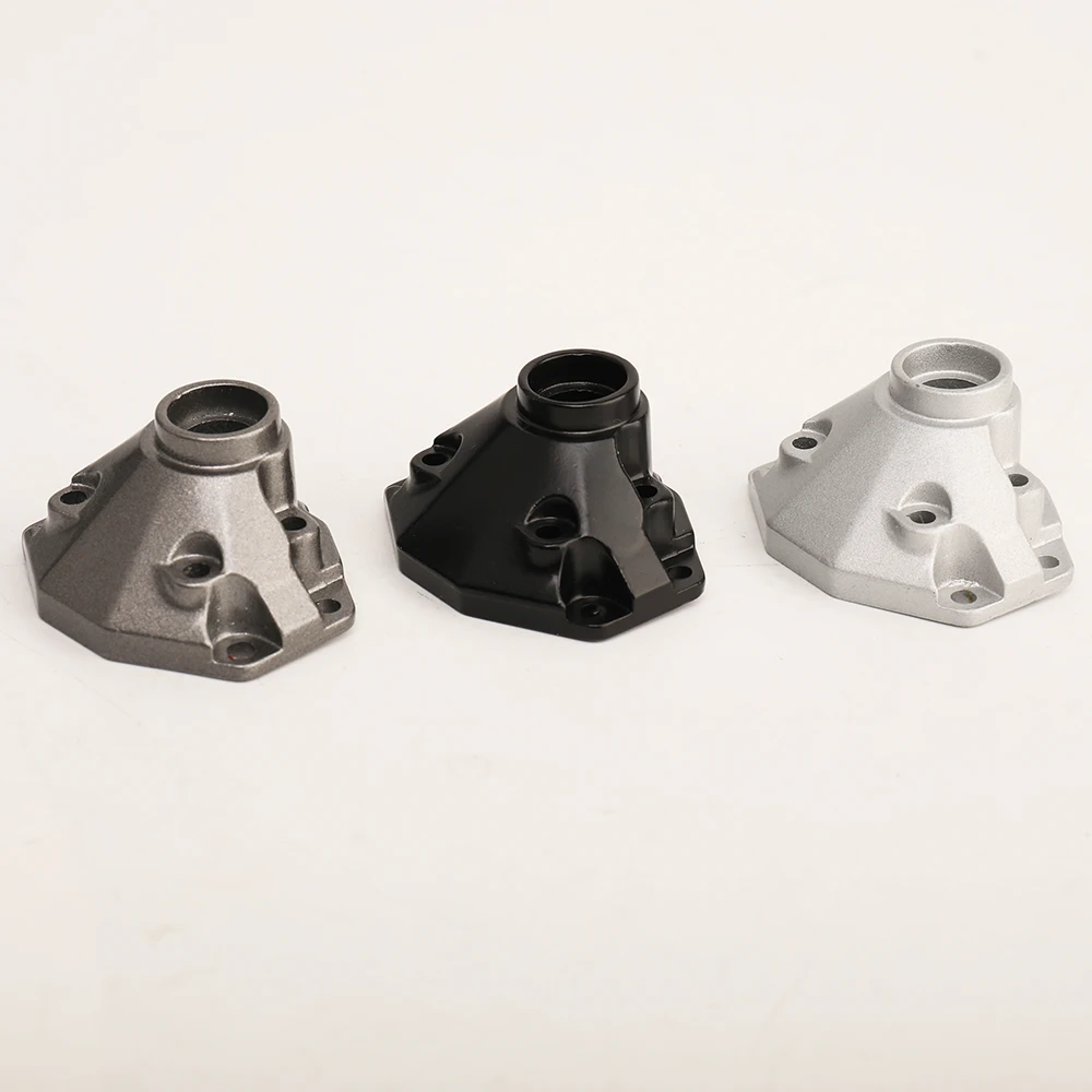 1pc liga de metal eixo dianteiro diferencial diff volta habitação capa para 1/10 novo tipo capra eixo dianteiro rc rastreador carro atualizar peças
