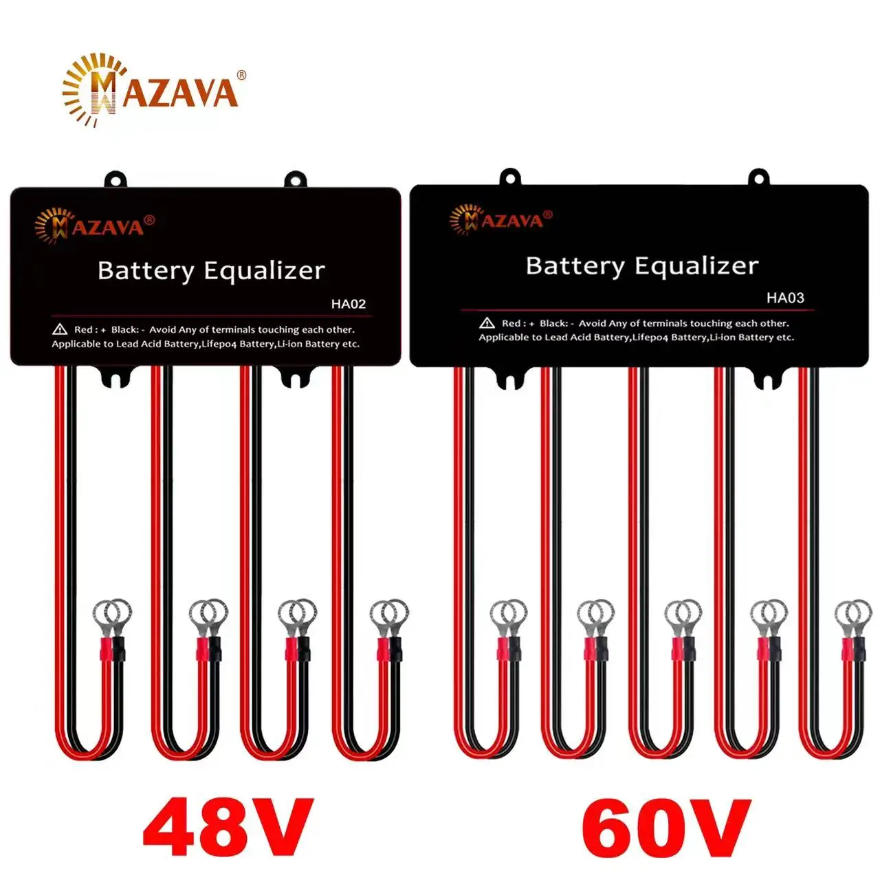 

Mazava HA02 HA03 Battery Equalizer for Batteries Balancer 4S Active Voltage Lead Acid Battery Charger Regulators 24V 36V 48V60V