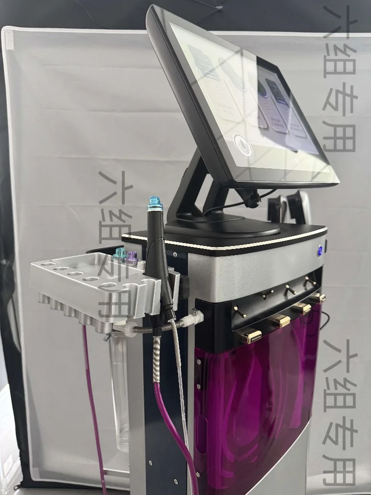 

New Hydra Oxygen Facial Multifunction Skin Care Machine: Facial Cleaning, Rejuvenation, Blackhead Removal & Face Lifting