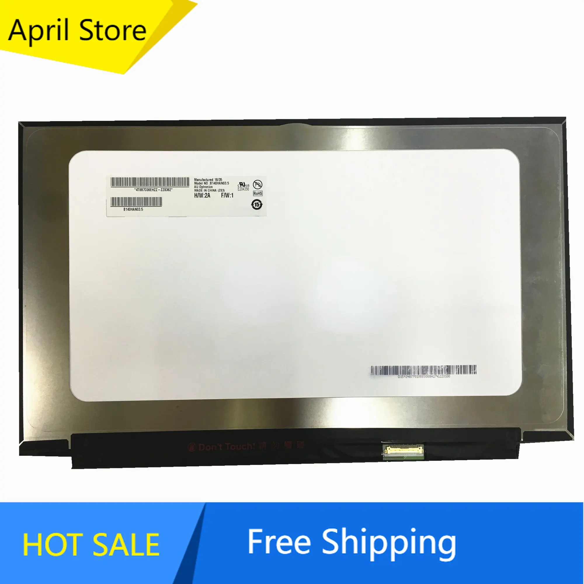 

B140HAN03.5 fit B140HAN03.0 B140HAN03.2 B140HAN03.B IPS EDP 1920X1080 30 PIN LCD Screen Panel