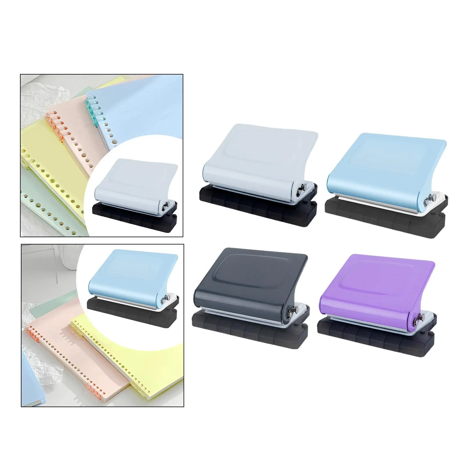 Puncher Papier Puncher Manuelle Tragbare Handheld Mini Locher Papier Punch Ordner Handwerk Bindung Studio