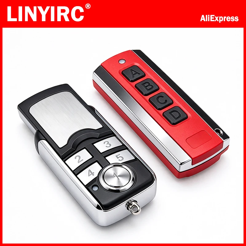 For HSE1-868-BS HSE2-868-BS HSE4-868-BS HS1-868-BS HS4-868-BS HS5-868-BS HSD2 HSP4 HSS4 868 BS Garage Door Remote Control 868MHz