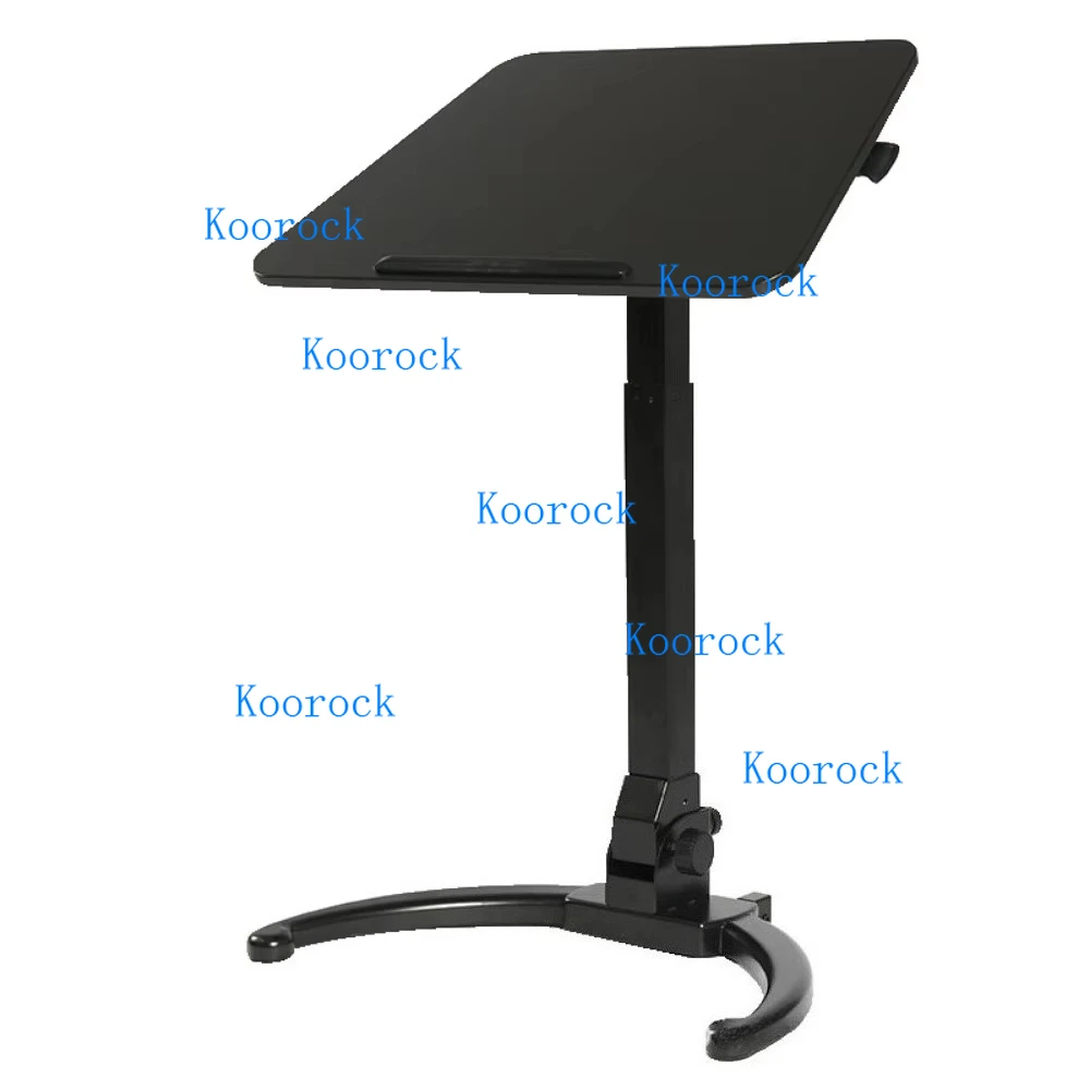 Mobile folding and lifting computer table, standing work table, children's learning table, Rabbi Chanting stand Floor Shtender