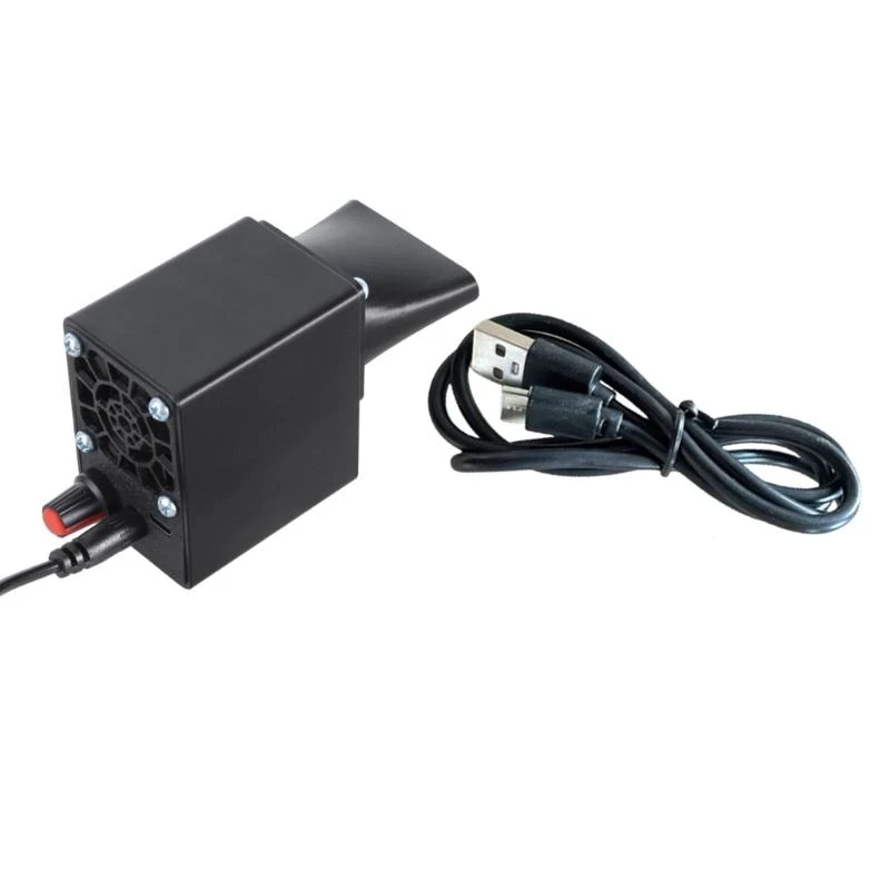 

Регулируемый вентилятор для барбекю, вентилятор с двойной входной мощностью, для быстрого зажигания и удаления дыма, инструмент