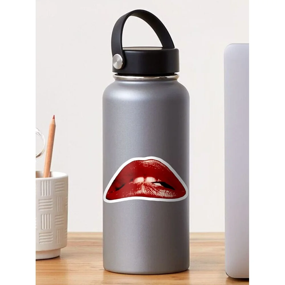 Rocky Horror Picture Show Lips  Sticker for Laptop Decor Bedroom Car Cute Cartoon Art Fashionable Public Suitcase