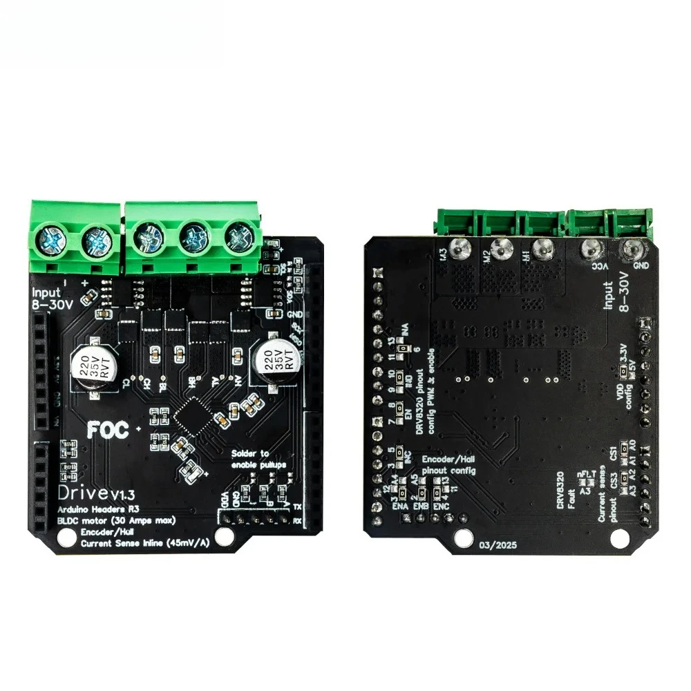 SimpleFOCDrive V1.3 High Current Simple Brushless FOC Driver