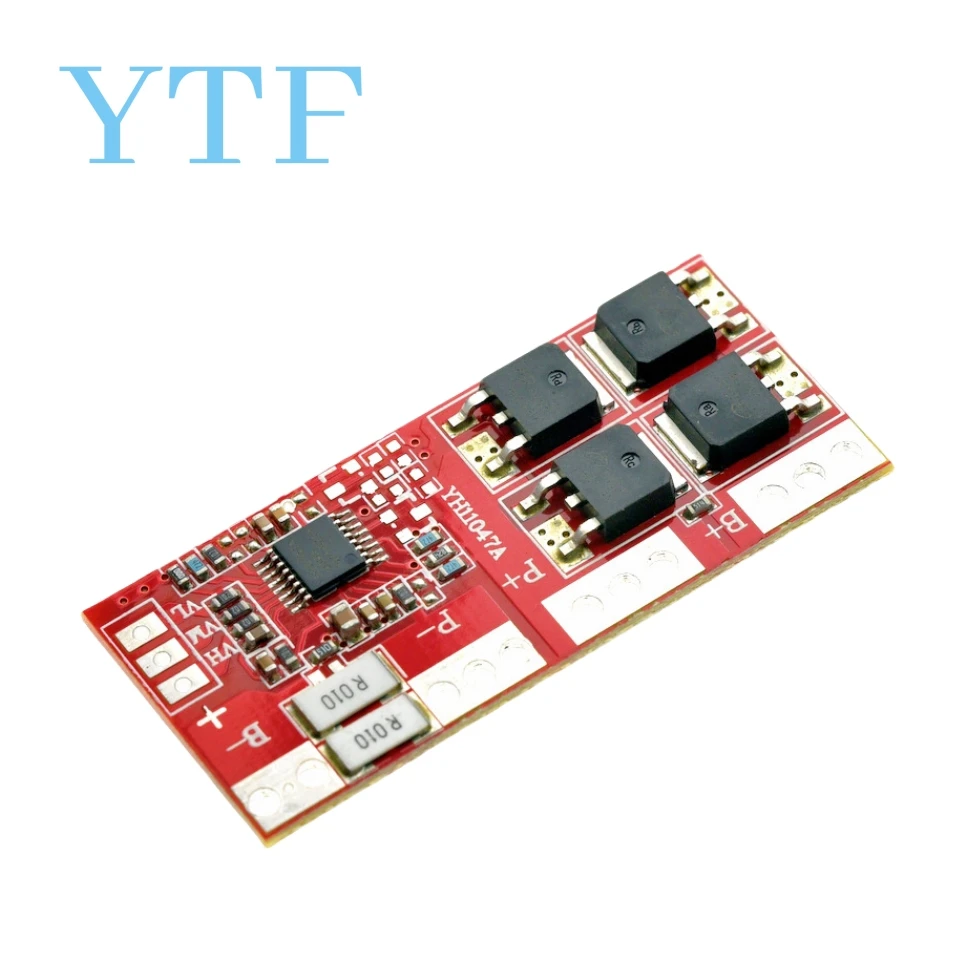 3 Series Lithium Battery Protection Board 30A High Current 3 Series Automatic Recovery 10.8V 12.6V Without Activation