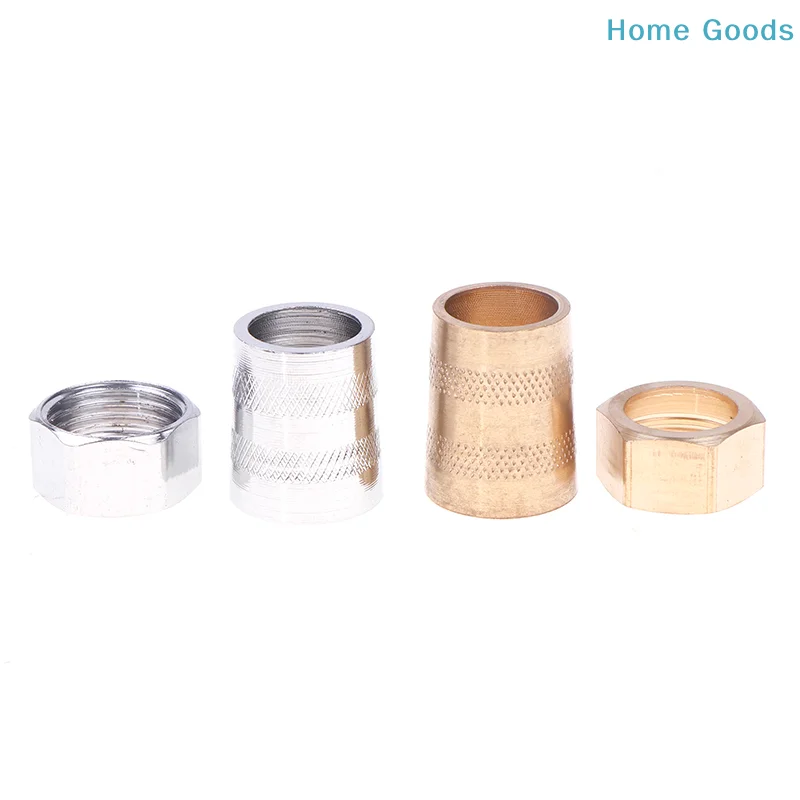 1Pc Brand New Shower Hose Nut Connector Connection Water Inlet Pipe Interface Nut Nozzle Connector Screw Parts Accessories