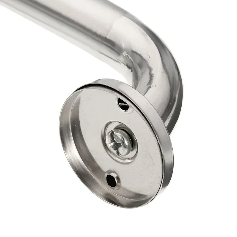 2set  Bathroom Shower Tub Grab Bars Hand Grip Stainless Steel Safety Toilet Support Rail Disability Aid Grab Bar Handle