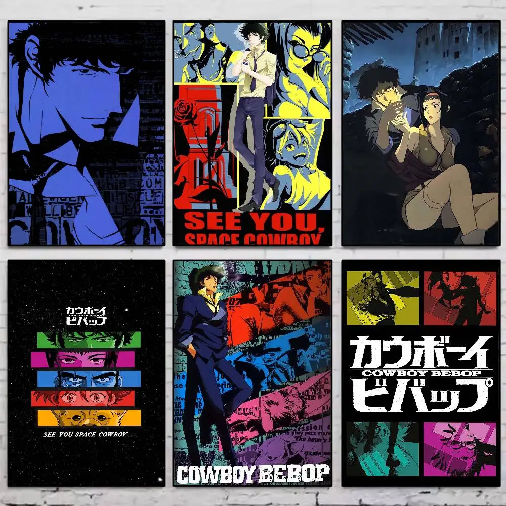 الكرتون C-كاوبوي B-بيبوب المشارك معرض يطبع ذاتية اللصق ديكور المنزل الديكور صور مطبوعة للحوائط غرفة المعيشة ملصق