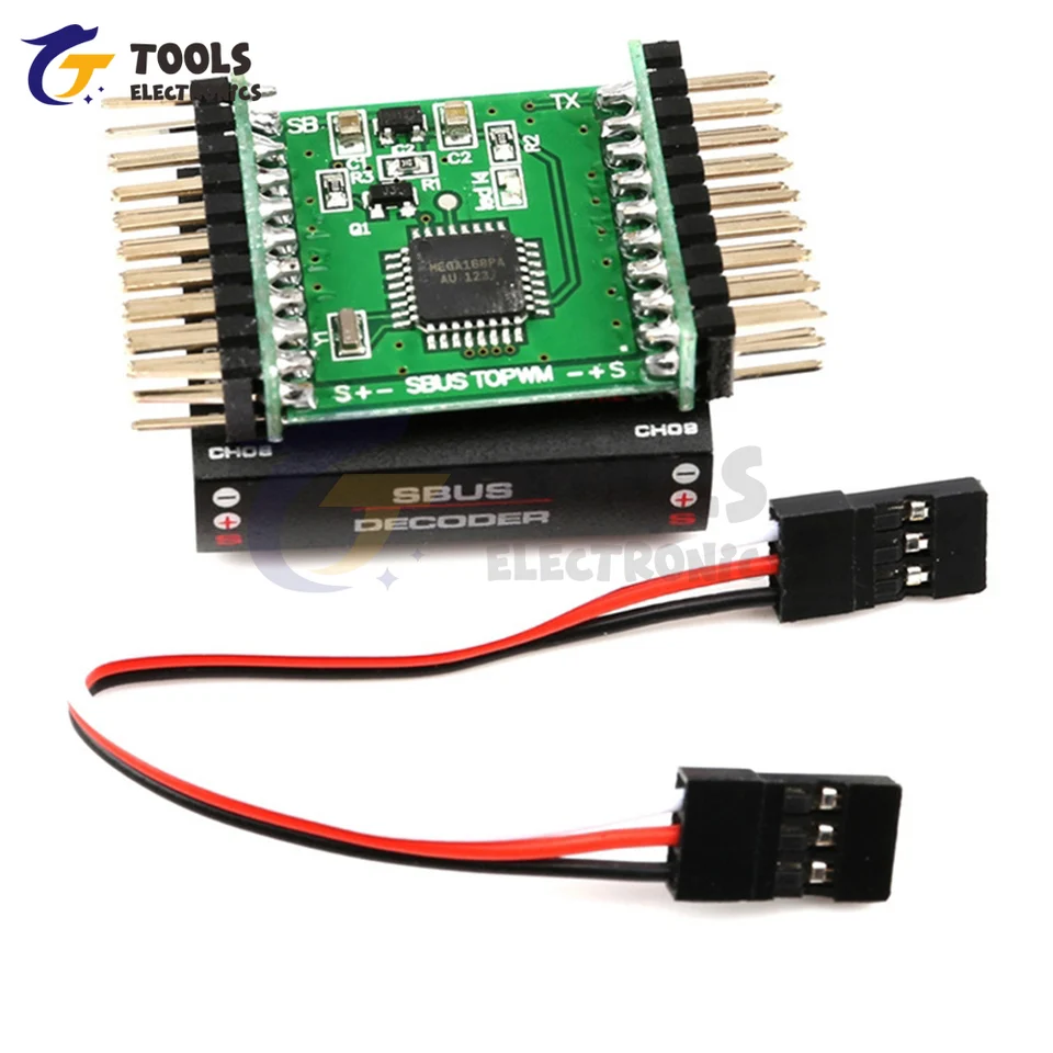 Convertisseur SBUS Vers PWM/PPM 16 Canaux – Décodeur DIY Pour Drone & RC