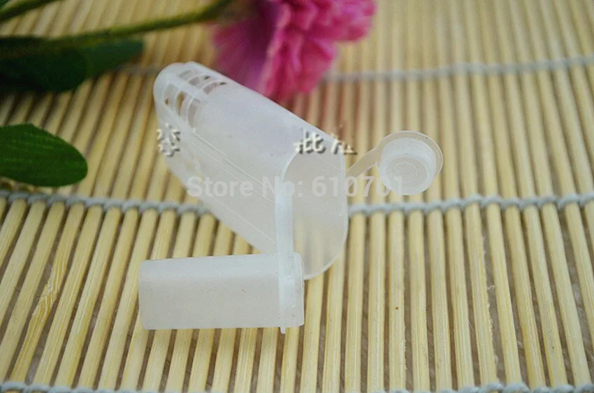 10 pcs Plastic Give Birth to Queen Bees Beekeeping Tools protection cover safety guard Queen Cage 65 x 29 x 15mm