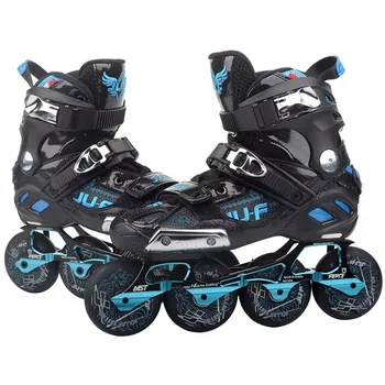 Beruf Frauen Erwachsene Rollschuhe Skates chuhe Schieben Inline-Turnschuhe 4 Räder 1 Reihe Linie Outdoor-Sport Fortschritt