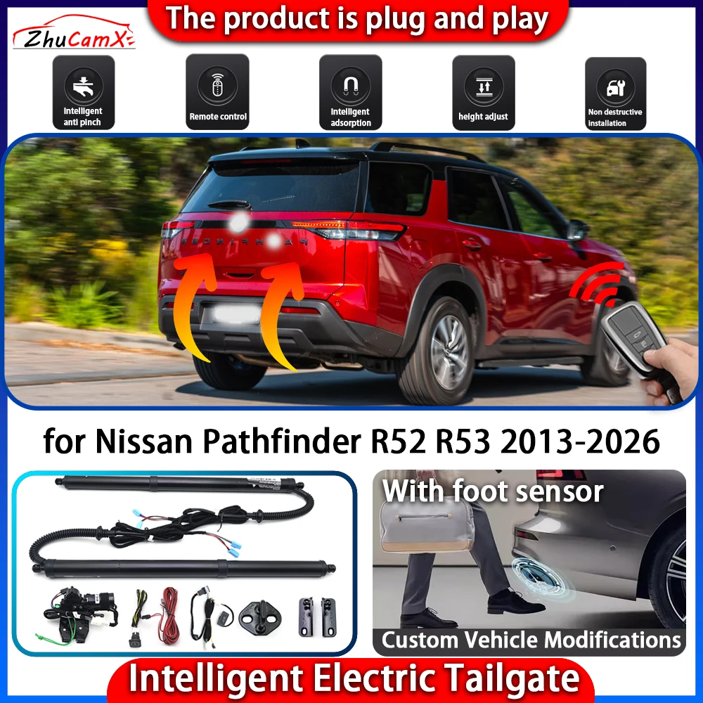 

Smart Powered Tailgate System for Nissan Pathfinder R52 R53 2013-2026 Automatic Intelligent Electric Trunk Lift Control Kit