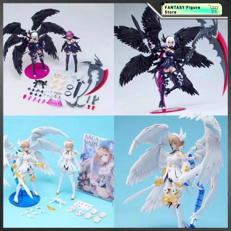 New Fengyu Angel Machine Maiden Six Winged Black Angel Six Winged White Angel Arcanadea Special Models Action Movable Toys Gifts